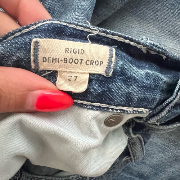 Madewell - Rigid Demi-Boot Crop Jeans - Picture 6 of 7